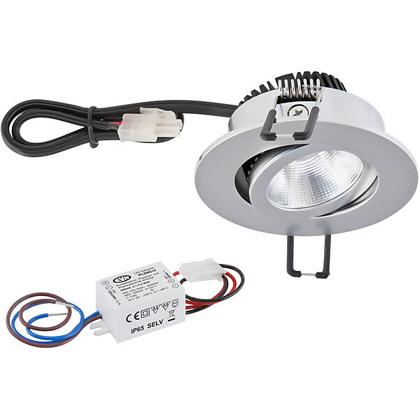 EVN-Lichttechnik P-LED Deckeneinbauleuchte 230V 3000K 300lm PC20N31502